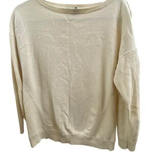 Cream Women's Sweater L NWOT